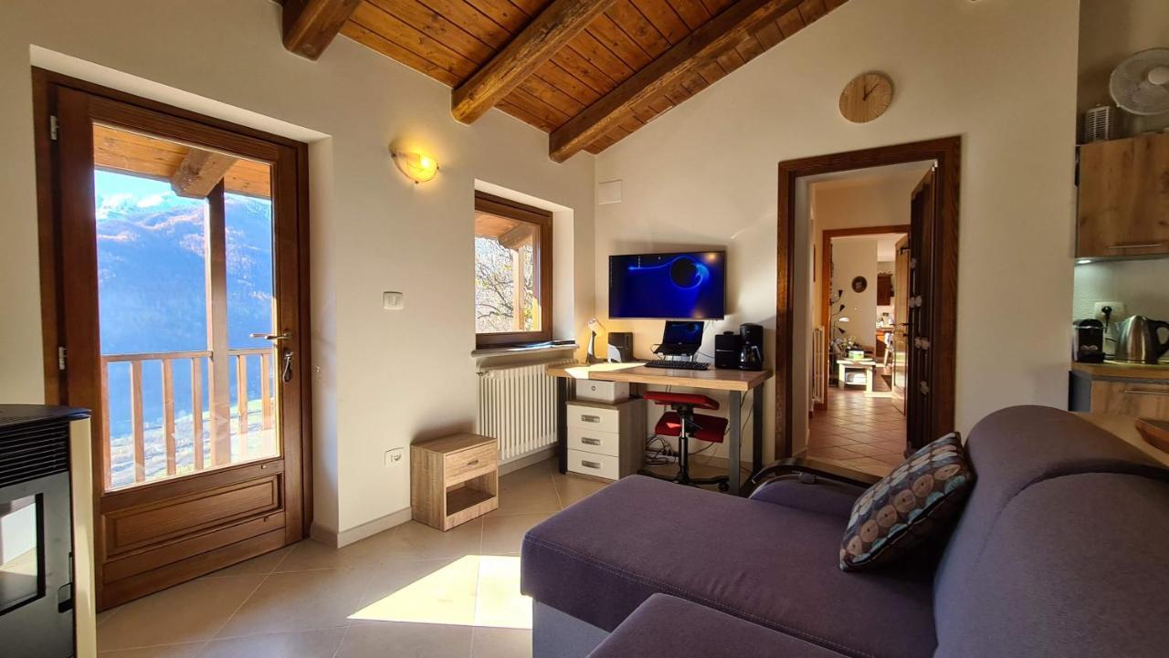 Independent Chalet With Breathtaking View Villar Pellice Esterno foto